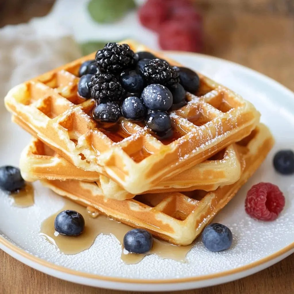 Protein-Waffeln