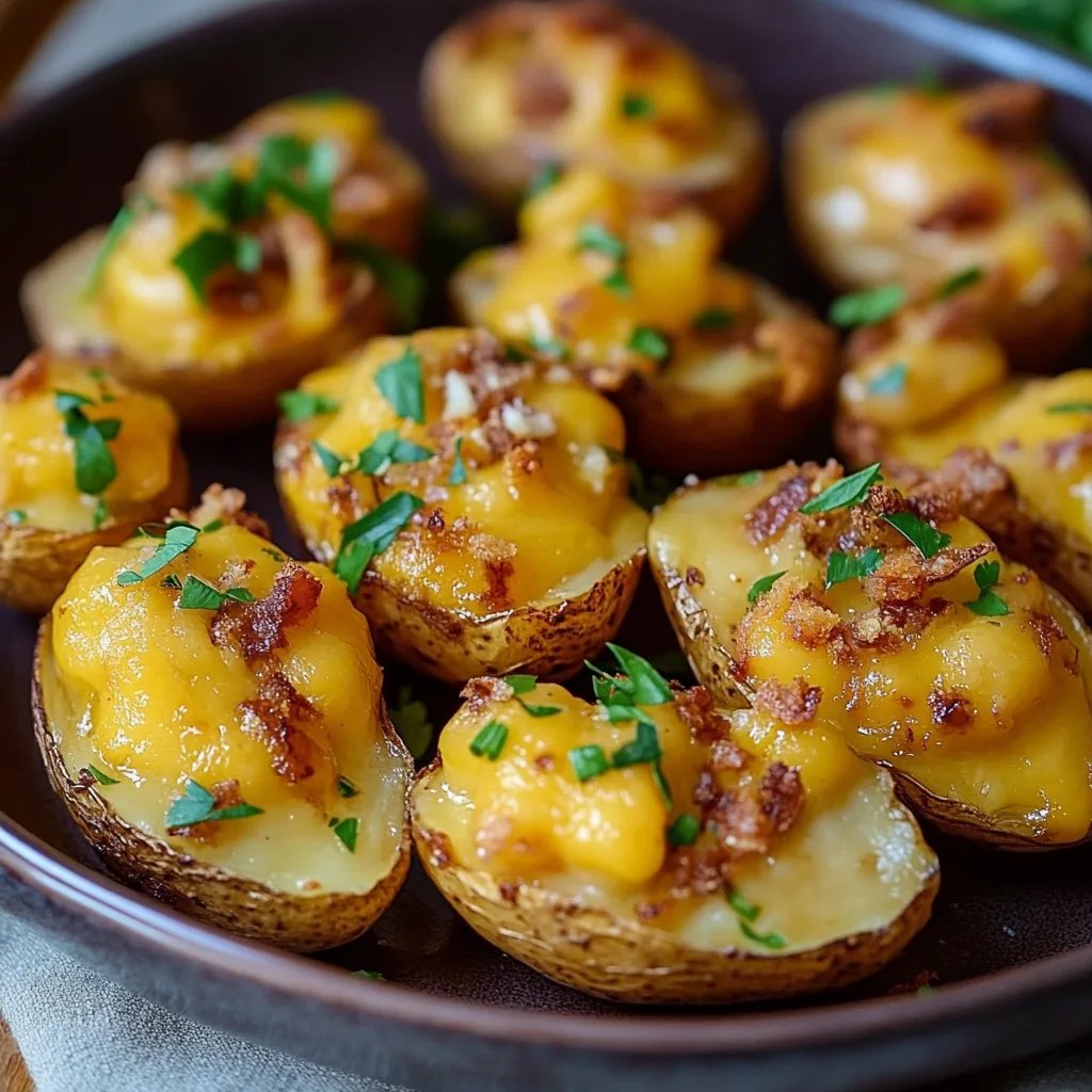 Gefüllte Ofenkartoffeln