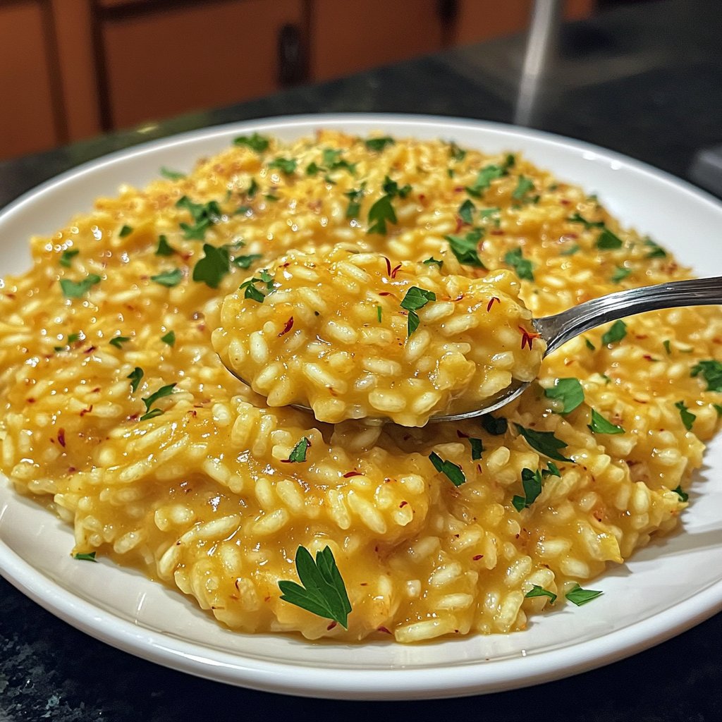 Risotto mit Safran