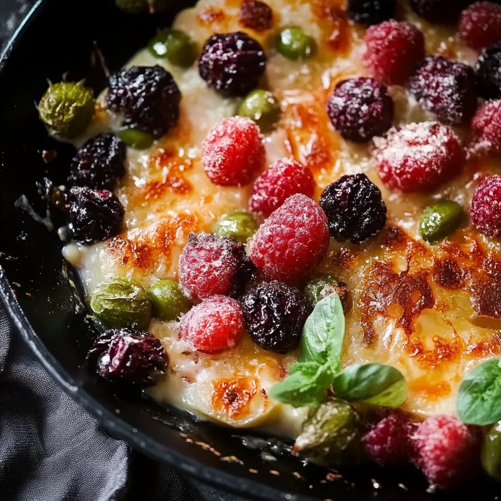 Cremige Rosenkohlpfanne