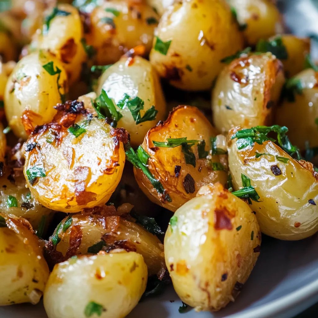 Knoblauch-Kartöffelchen