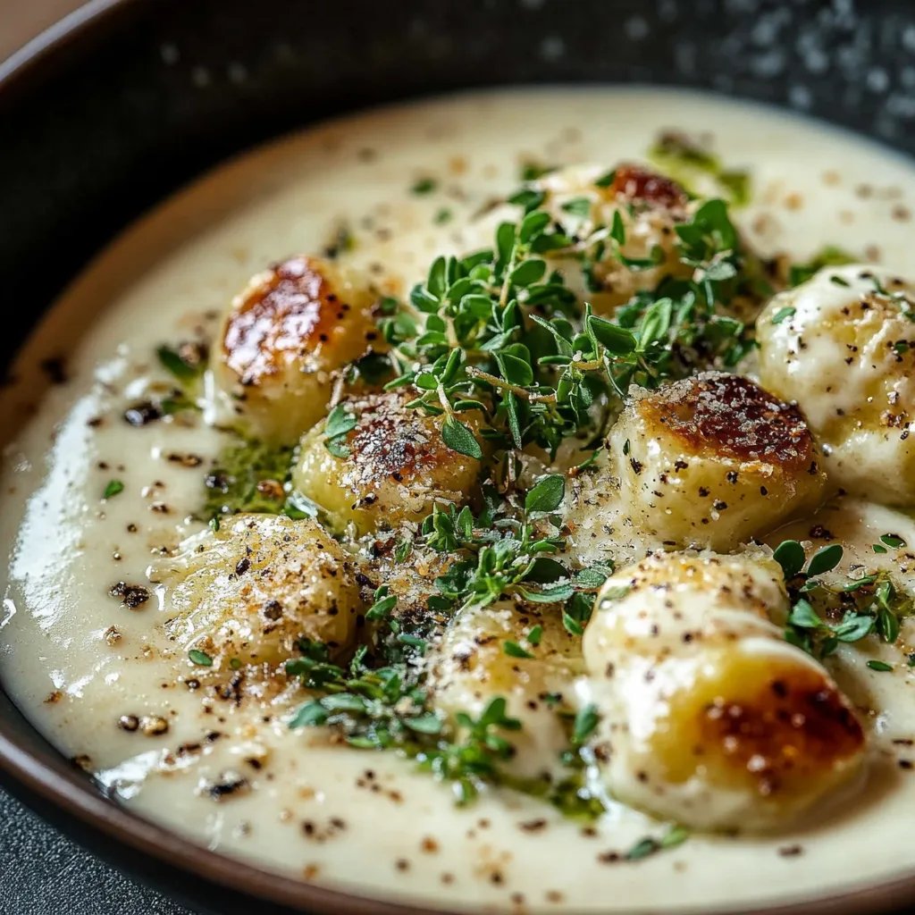 Rosenkohl in Frischkäse-Senfsauce