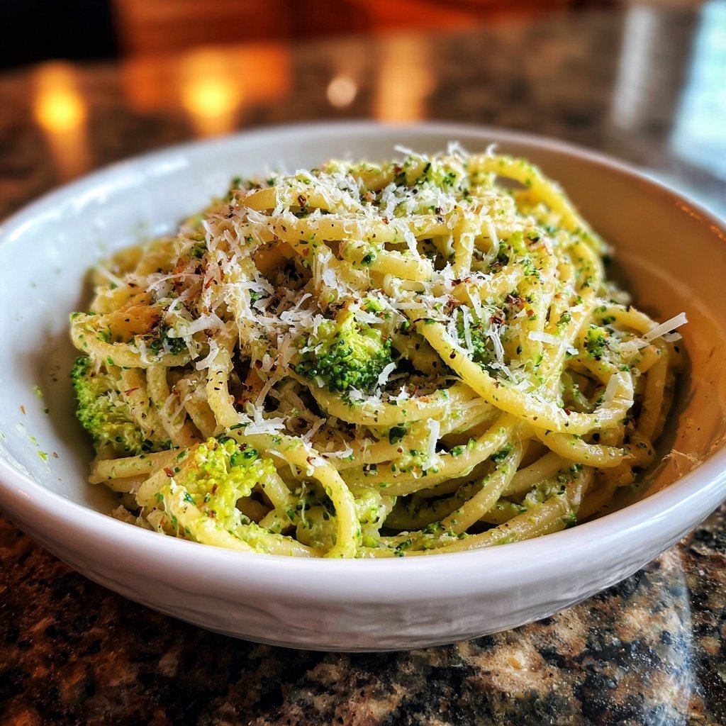 Brokkoli-Pasta in 20 Minuten