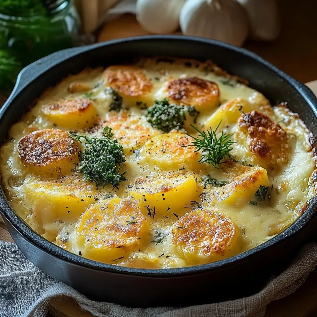 Kartoffel-Brokkoli-Auflauf