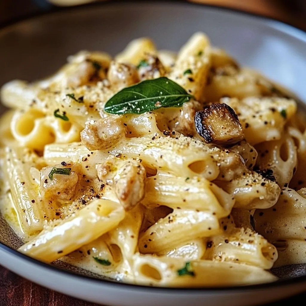 Honig-Pfeffer-Hähnchen-Pasta