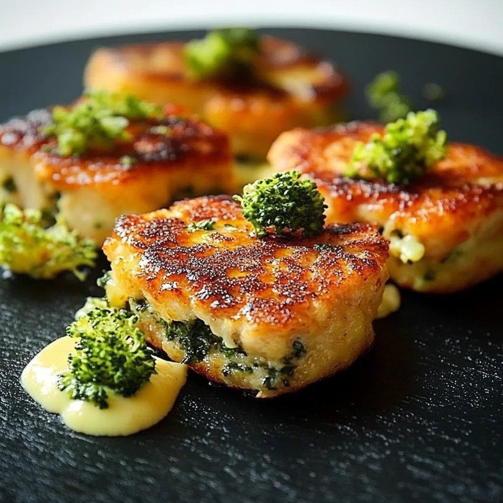 Brokkoli-Käse-Puffer