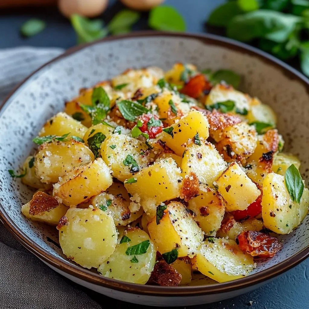 Knuspriger Kartoffelsalat