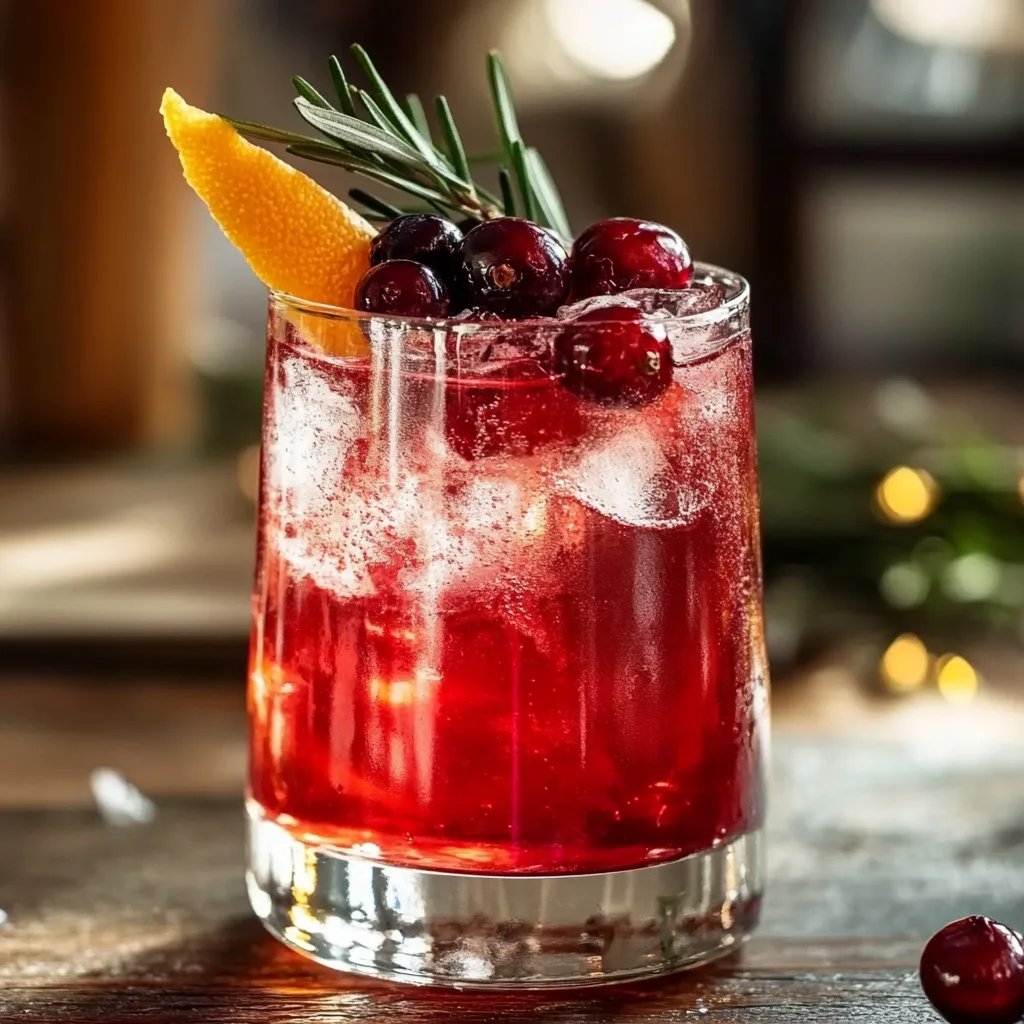 Cranberry-Spritz