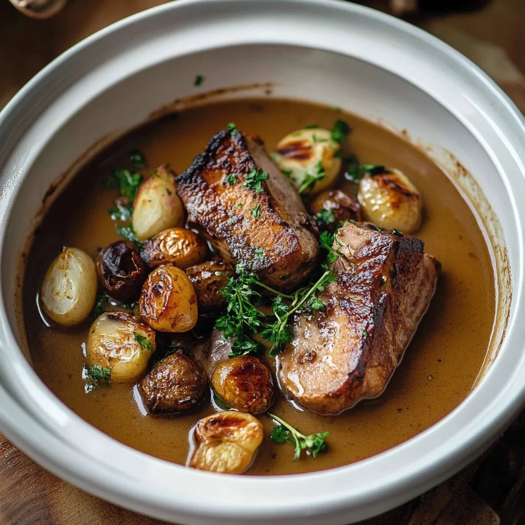 Maronensuppe mit Entenbrust