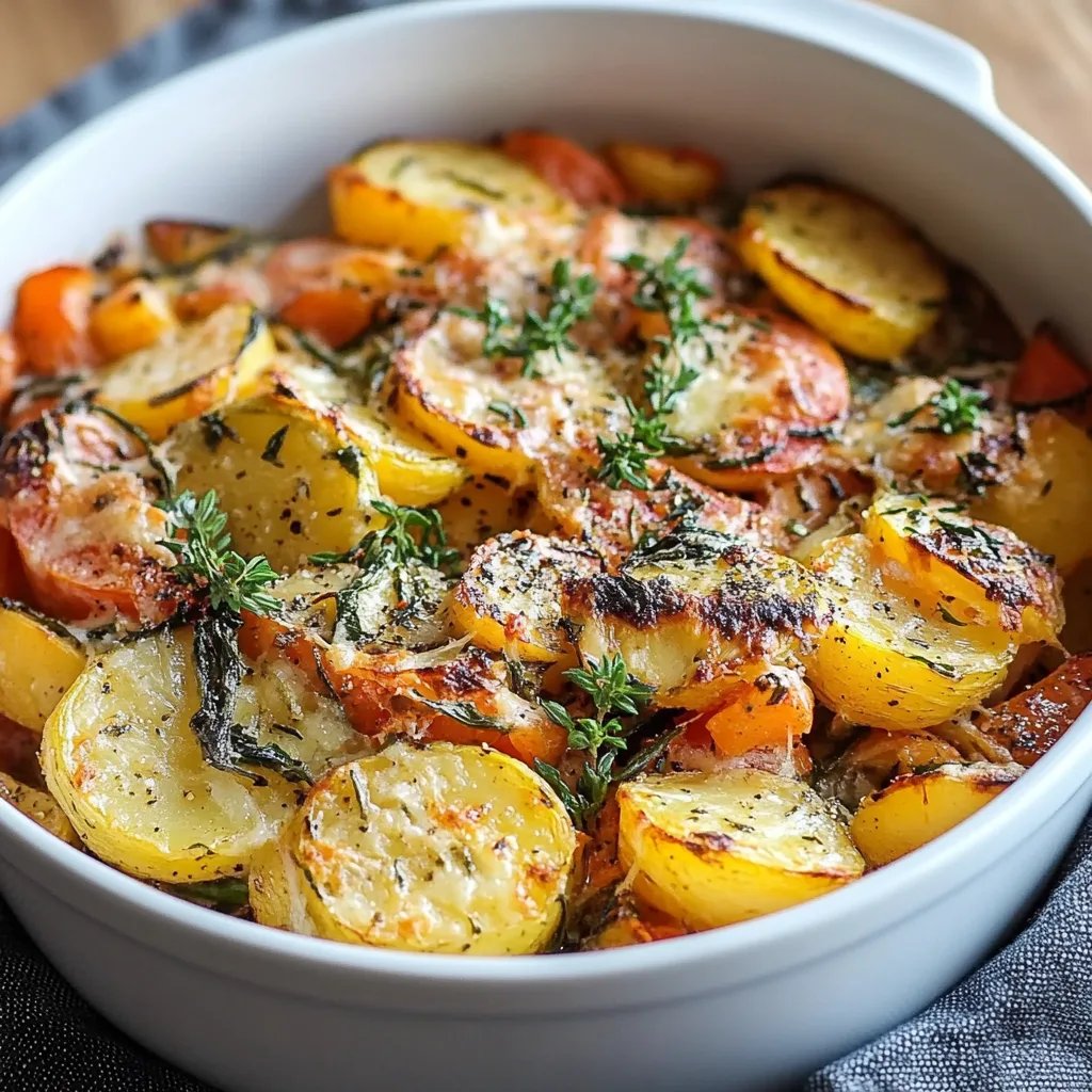 Einfacher Auflauf Mit Kartoffeln Und Zucchini