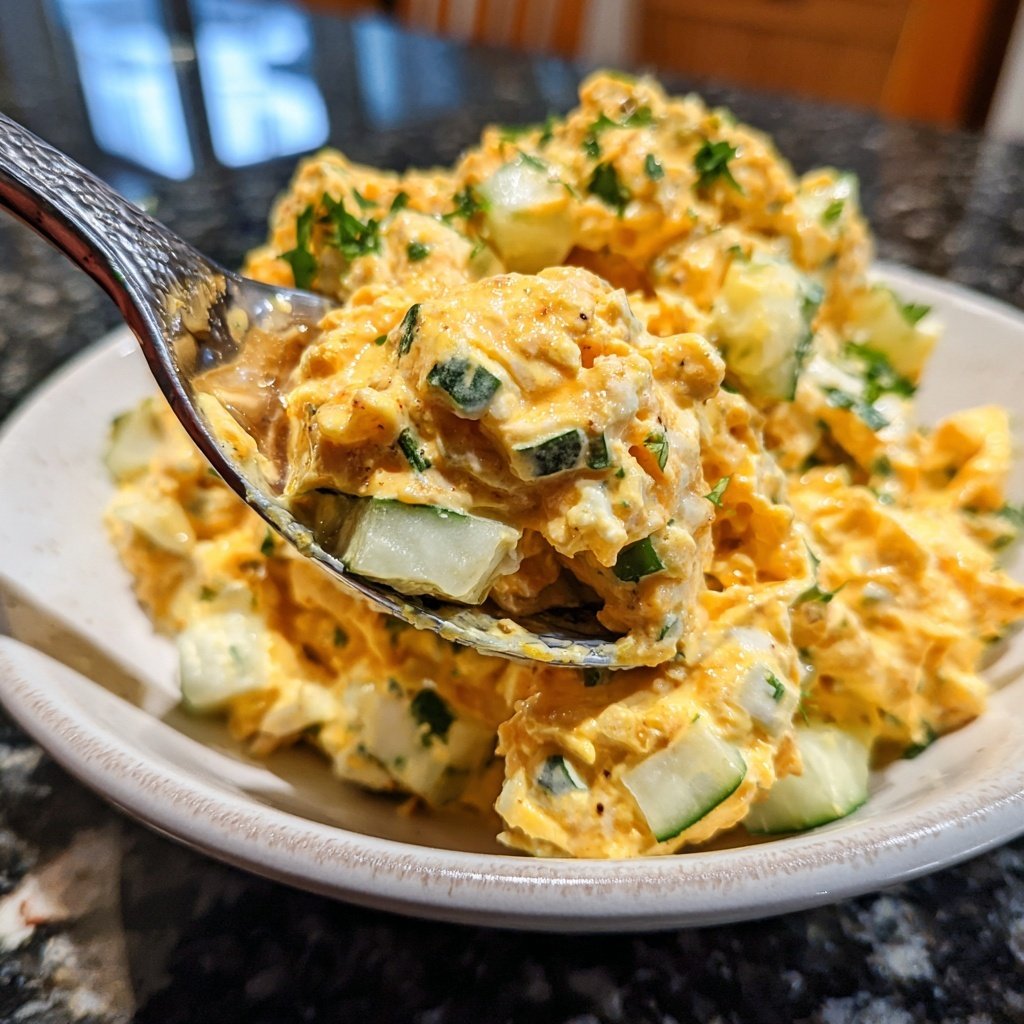 Schnell & Einfach 10-Minuten-Eiersalat mit Joghurt