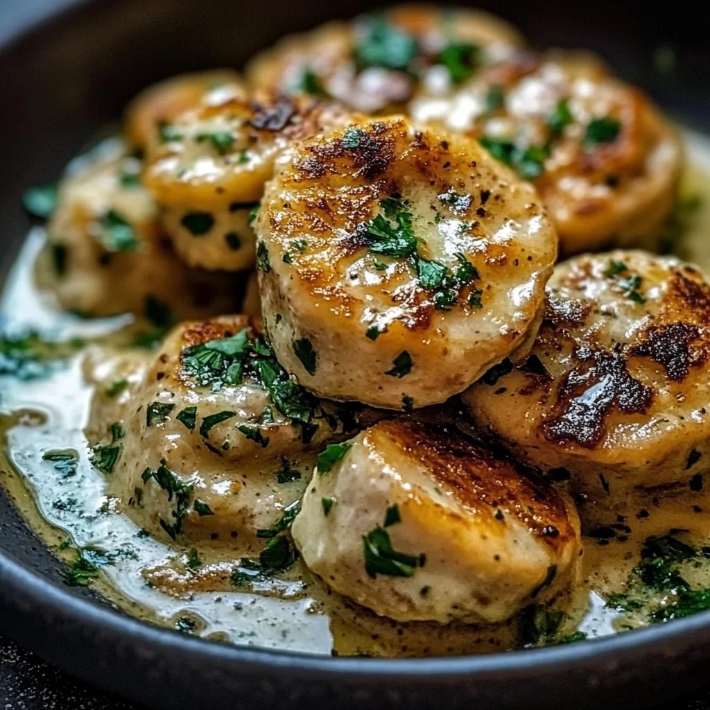 Rosenkohl in Frischkäse Senfsauce