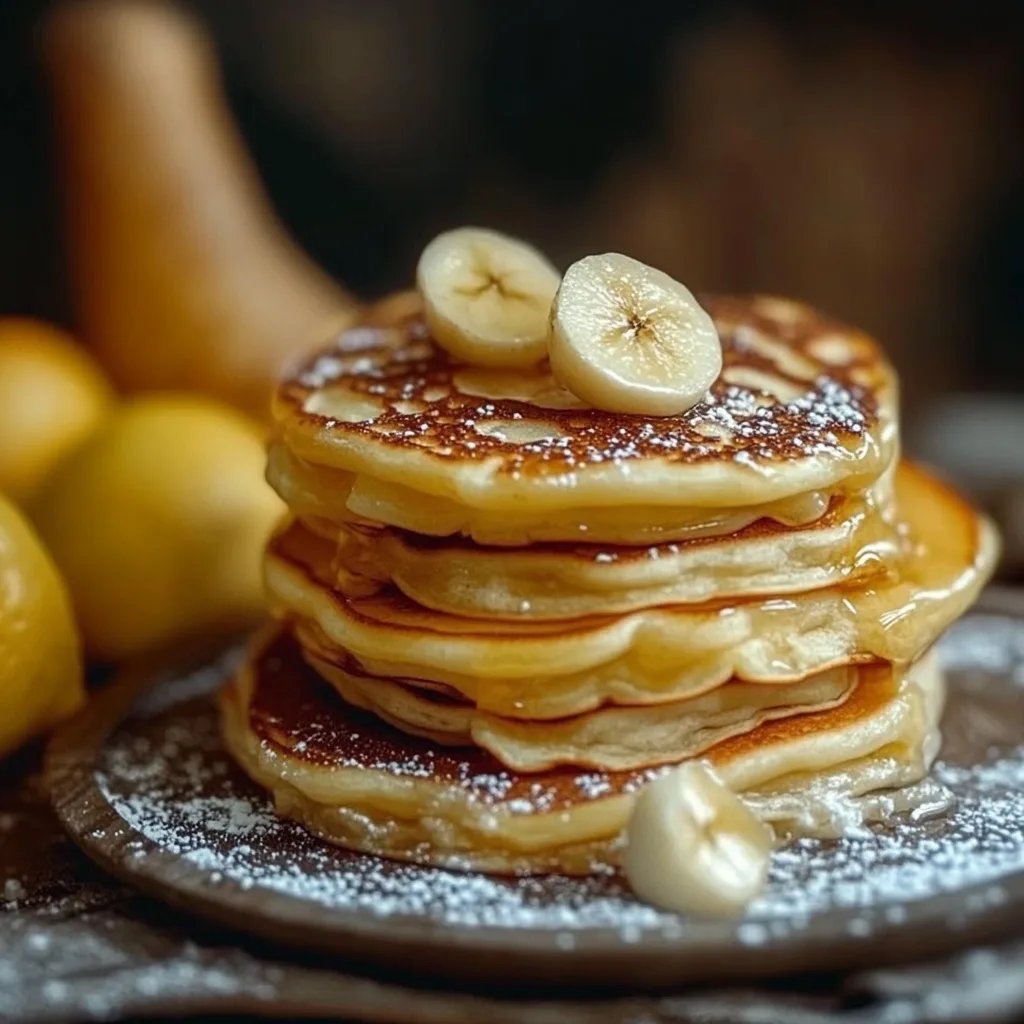 Apfel – Joghurt Pfannkuchen