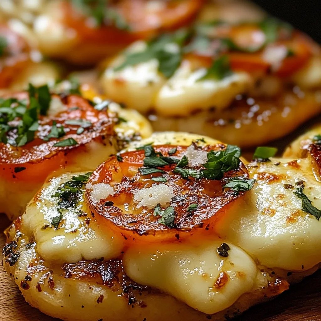 Gebackene Mozzarella-Blumenkohlsteaks