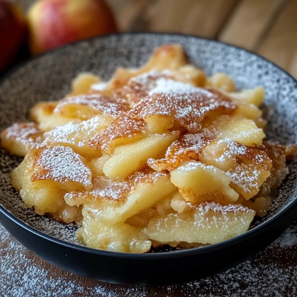Apfel-Zimt Kaiserschmarrn